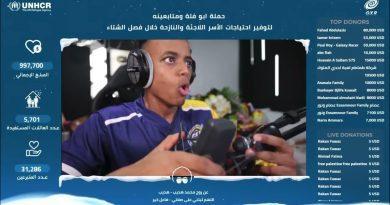 "أبو فلة" جَمع مليون دولار للمحتاجين.. سوريون يحتفون بإنجاز اليوتيوبر الكويتي