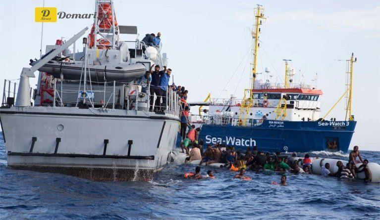 وصول سفينة مهاجرين على متنها عشر جثث إلى صقلية
