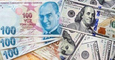 الليرة التركية تفقد 6 بالمئة من قيمتها مقابل الدولار بعد تصريحات أردوغان