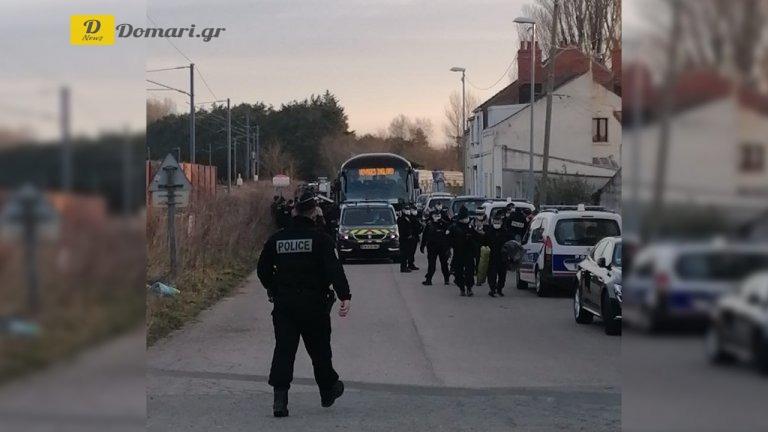 فرنسا: حوادث عنف في كاليه والشرطة تفكك مخيما للمهاجرين