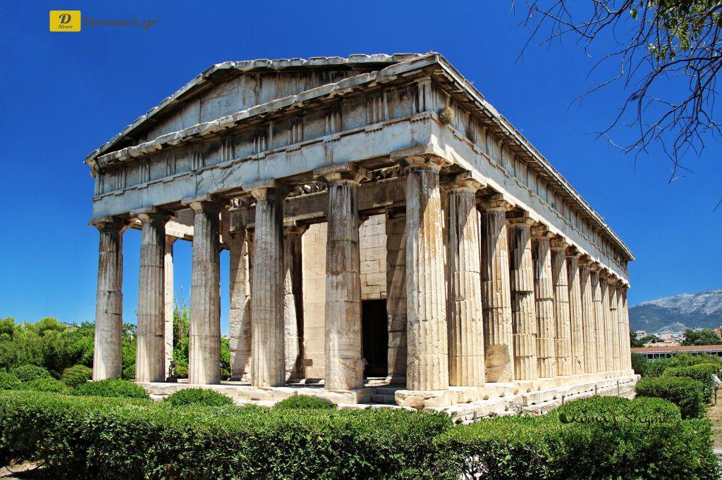 الآثار التاريخية في اثينا ومعبد هيفايستوس