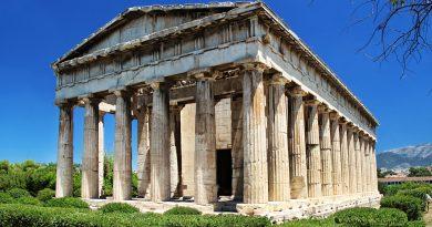 الآثار التاريخية في اثينا ومعبد هيفايستوس