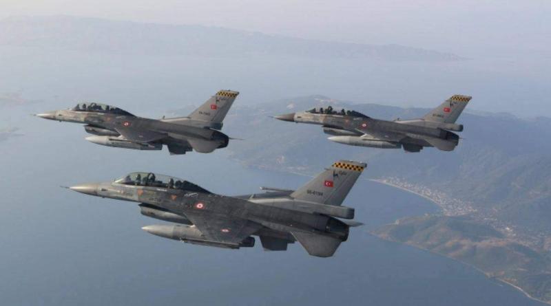168 انتهاك للمجال الجوي اليوناني من قبل طائرات تركية مقاتلة