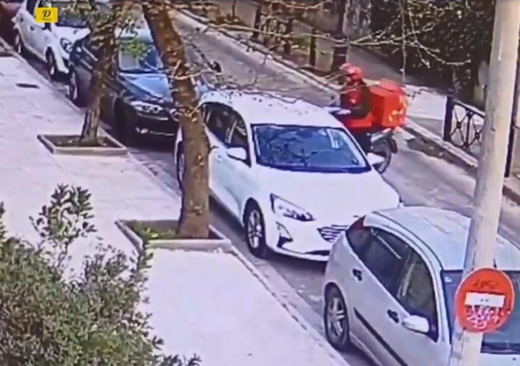 فيديو ..القبض على لص تظاهر بأنه موزع للوجبات السريعة بعد عملية سطو على سيارة في منطقة غليفادا