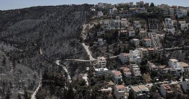 فيديو من للدمار الذي خلفه الحريق غليفادا وفولا - طائرة بدون طيار