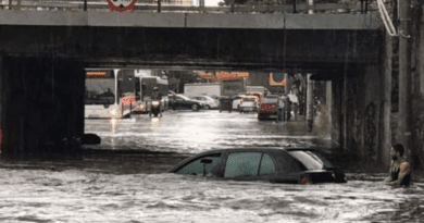 ثيسالونيكي: فيضانات وسائقون محاصرون وطرق مغلقة في المدينة [فيديو وصور]