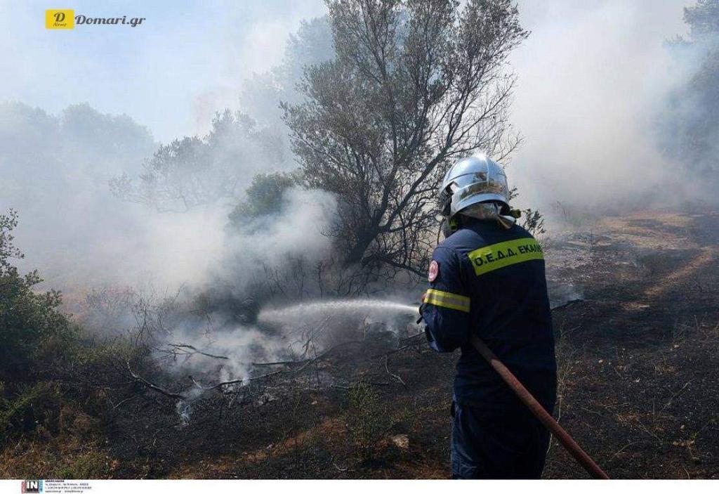الحماية المدنية في اليونان تحذر من "مخاطر عالية " من اندلاع حرائق غداً في المناطق التالية