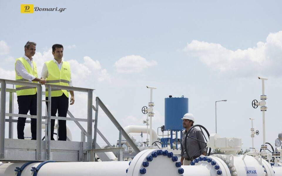 اليونان تزود بلغاريا بالغاز عبر خط أنابيب جديد