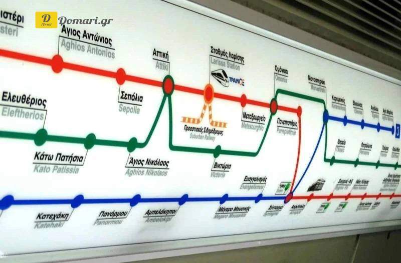 المترو: 3 محطات جديدة قادمة في سبتمبر - بيرايوس إلى سباتا!