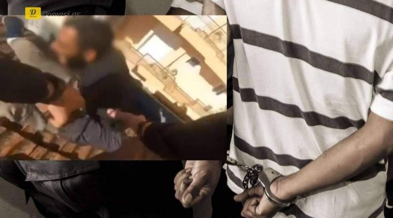 بالفيديو.. اعتقال لص في أومونيا – كان يقفز من سقف إلى آخر