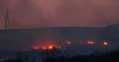 جزيرة زاكينثوس: اندلاع حريقين مدمرين وسط تحذيرات من الرياح القوية