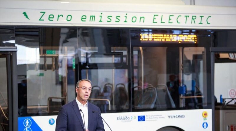 250 حافلة كهربائية تصل الى شوارع اثينا وثيسالونيكي في نهاية ابريل