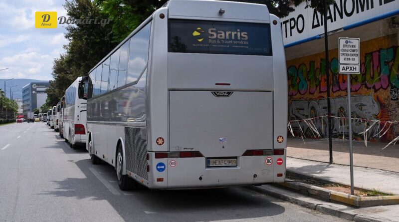 الاختناقات المرورية بسبب الحافلات السياحية تشل حركة المرور في أثينا