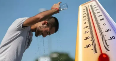 موجة حارة تهدد بالارتفاع في درجات الحرارة وزيادة كثافة الغبار