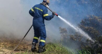 توقعات مرتفعة لمخاطر الحرائق في اليونان يوم الثلاثاء