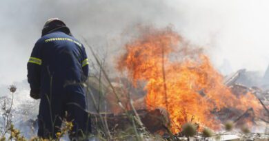 اليونان خطر الحرائق الشديد يوم الجمعة يضع المناطق في حالة تأهب