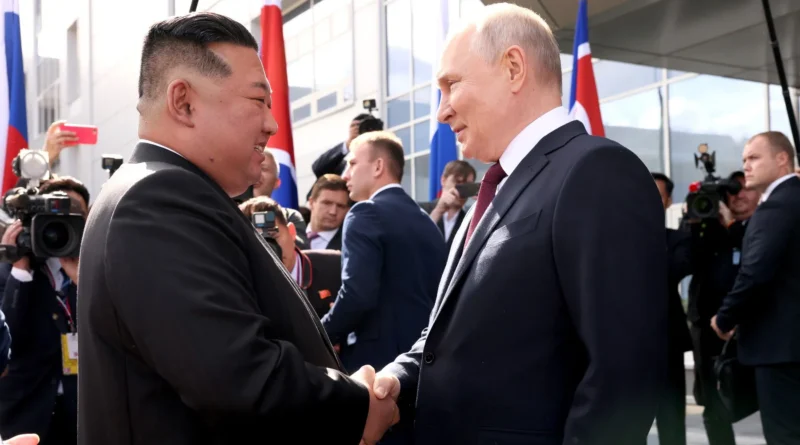 زعيم كوريا الشمالية يهدي الرئيس الروسي زوجا من كلاب بونجسان