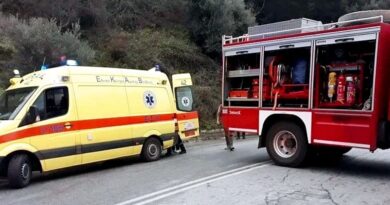 إيفيا وفاة رجل إثر إصابته بجلطة دماغية أثناء اندلاع حريق كبير هدد منزله