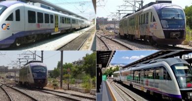 إضراب شامل للسكك الحديدية في اليونان الخميس القادم لمدة 24 ساعة