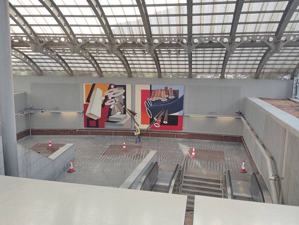 تجديد شامل يغير وجه محطات مترو أثينا ويجمع بين التقنية والجمال