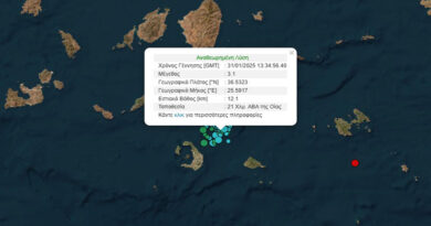 نشاط زلزالي في سانتوريني سلسلة هزات تضرب المنطقة البحرية