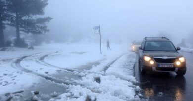 اليونان - هيئة الأرصاد الجوية تحذر: من انخفاض حاد في الحرارة وتساقط كثيف للثلوج