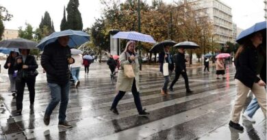 اليونان تغيرات جوية مفاجئة أمطار محلية وغبار أفريقي وارتفاع في درجات الحرارة