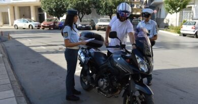 لا تسامح مع من لا يرتدي الخوذة بدء حملات تفتيش مكثفة في عموم اليونان اعتبارا من اليوم!